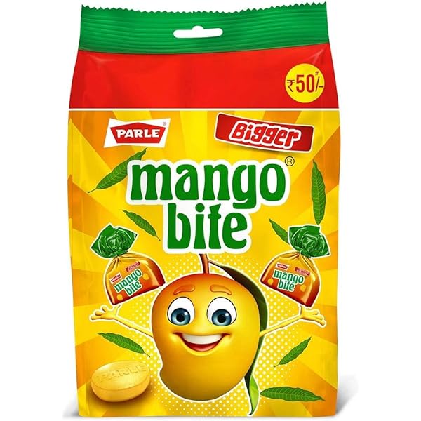 Parle Mango Bite Polybag Candies 200g MRP 100