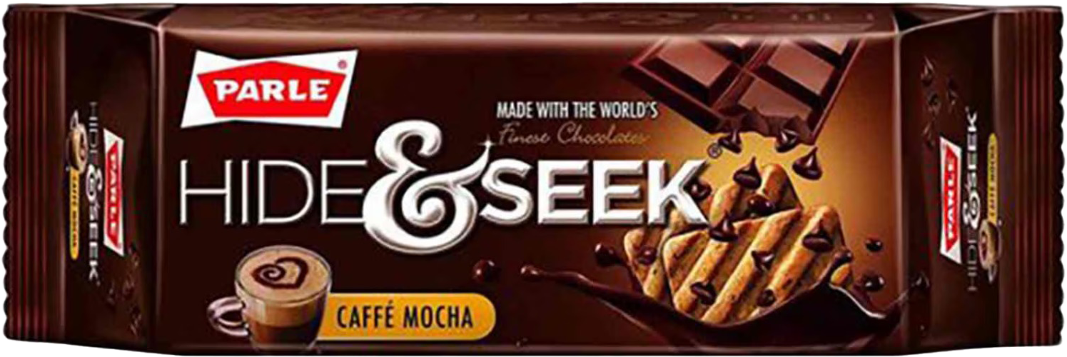 Parle Hide & Seek Coffe Mocha Biscuits 121g MRP 75