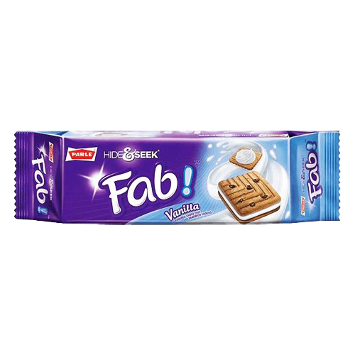 Parle Hide & Seek Fab Vanilla Biscuits 200g MRP 65