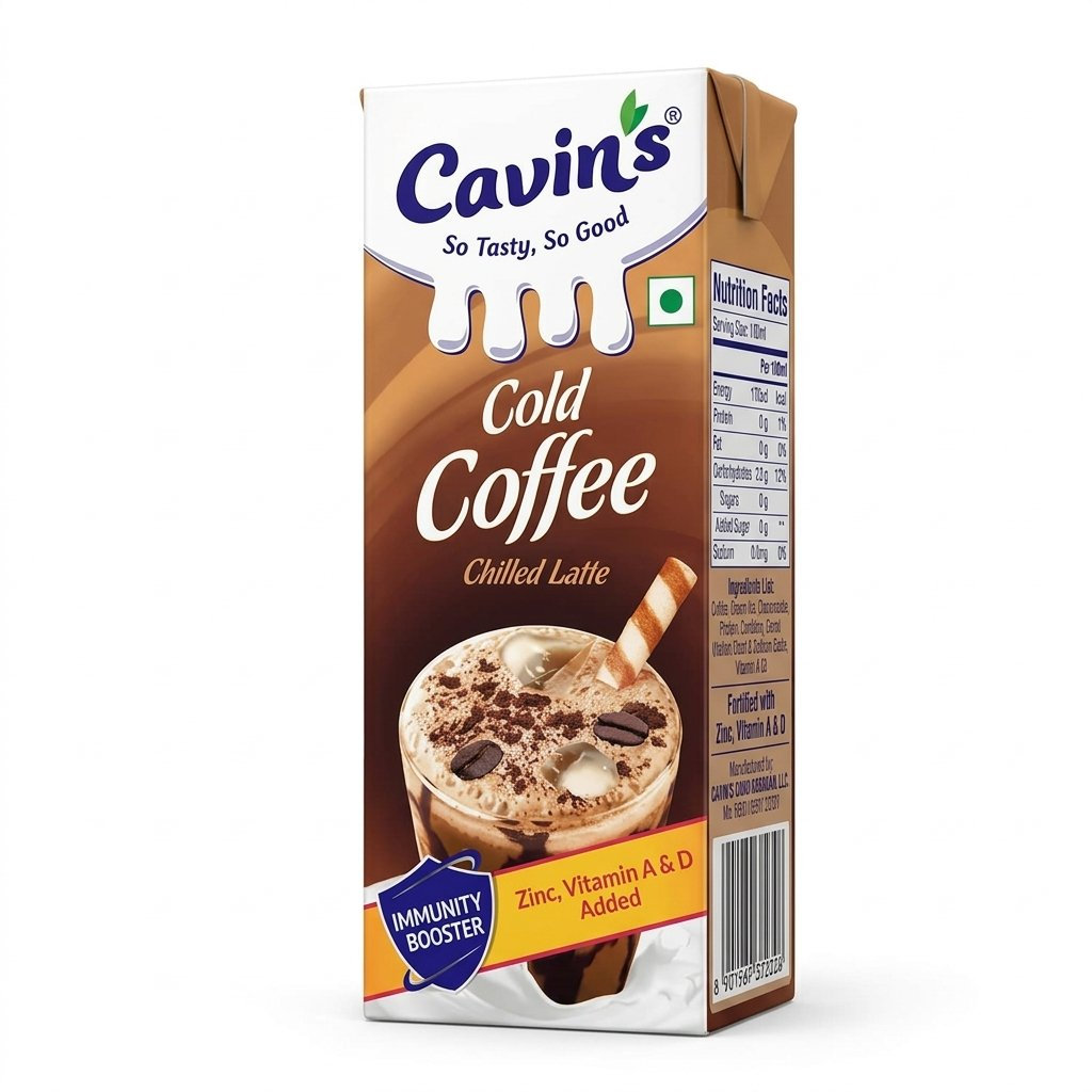 Cavin's Cold Coffee Chilled Latte 170ml MRP 90