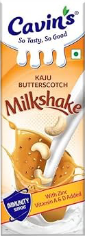 Cavin's Kaju Butterscotch Milkshake 170ml MRP 90