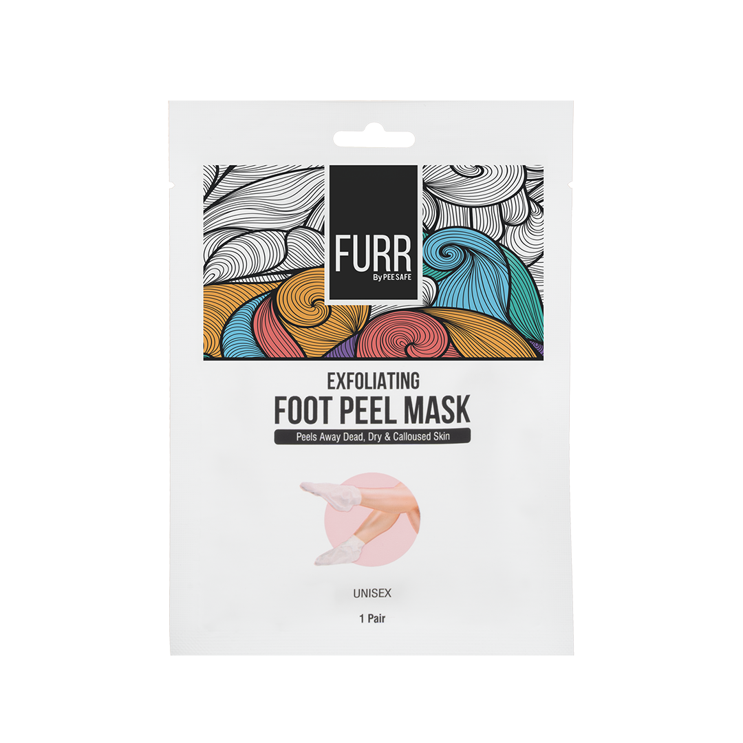 Furr By Pee Safe Exfoliating Foot Peel Mask - 1 Pair