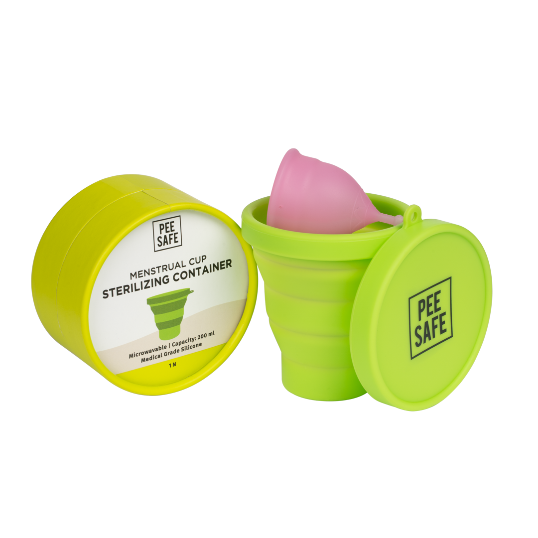 PeeSafe Sterilizing Container for Menstrual Cups 1pcs MRP 639
