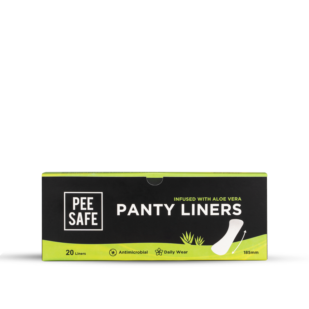 Pee Safe Aloe Vera Panty Liners - Pack of 20