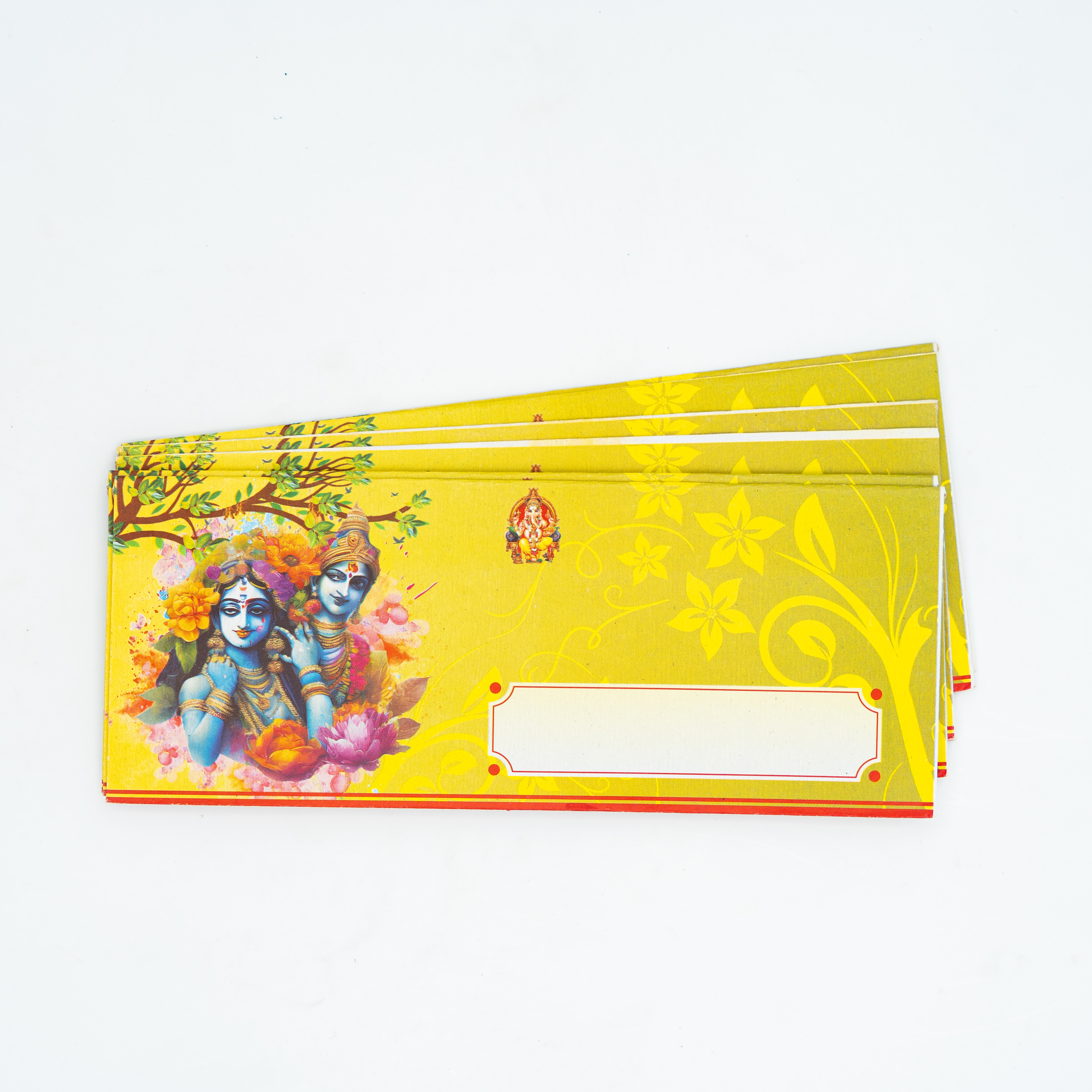 Envelop Small Size (Radha Krishna Print) 10Pcs Office Supply 10pcs MRP 50