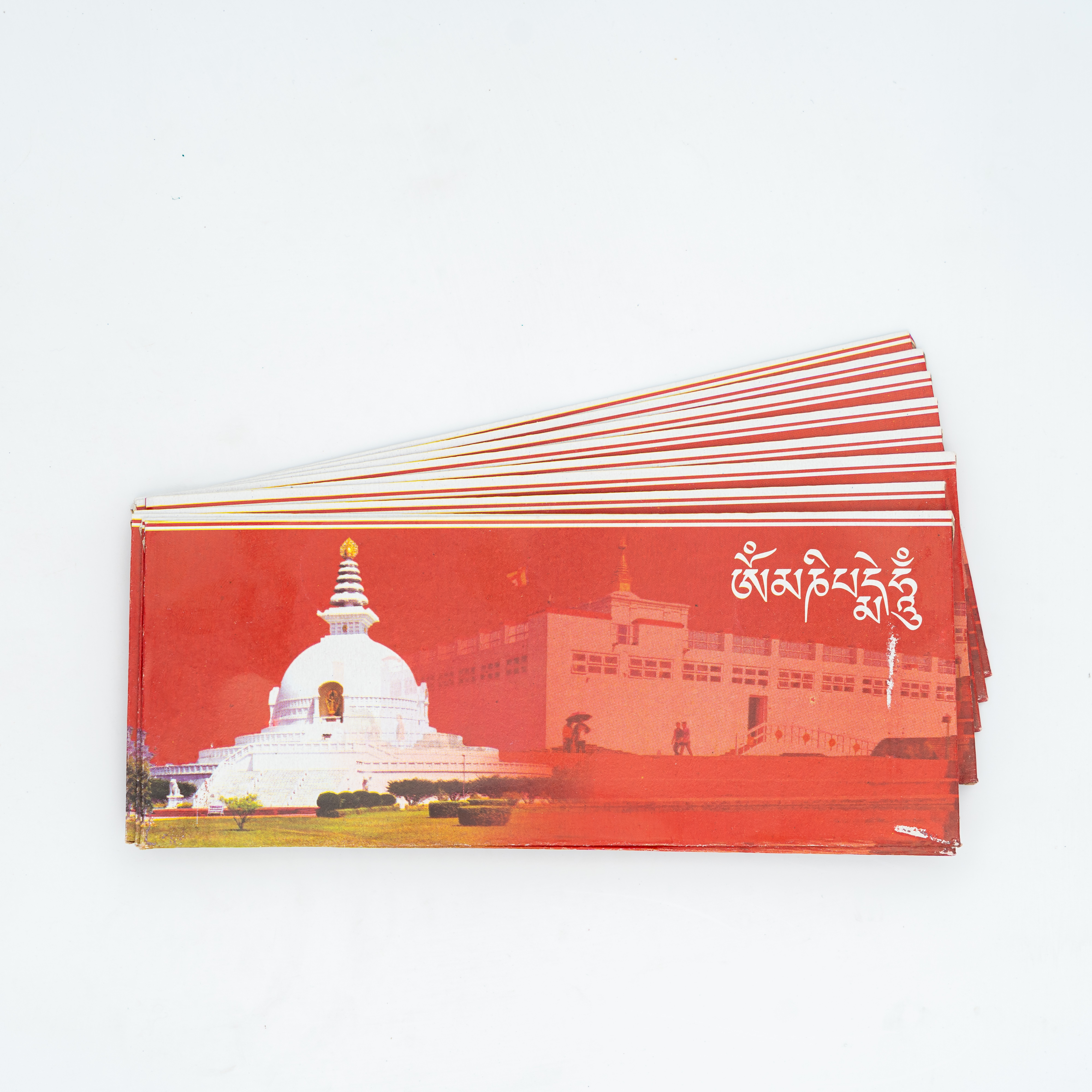 Envelop Small Size (Santi Stupa Print) 10Pcs Office Supply 10pcs MRP 50