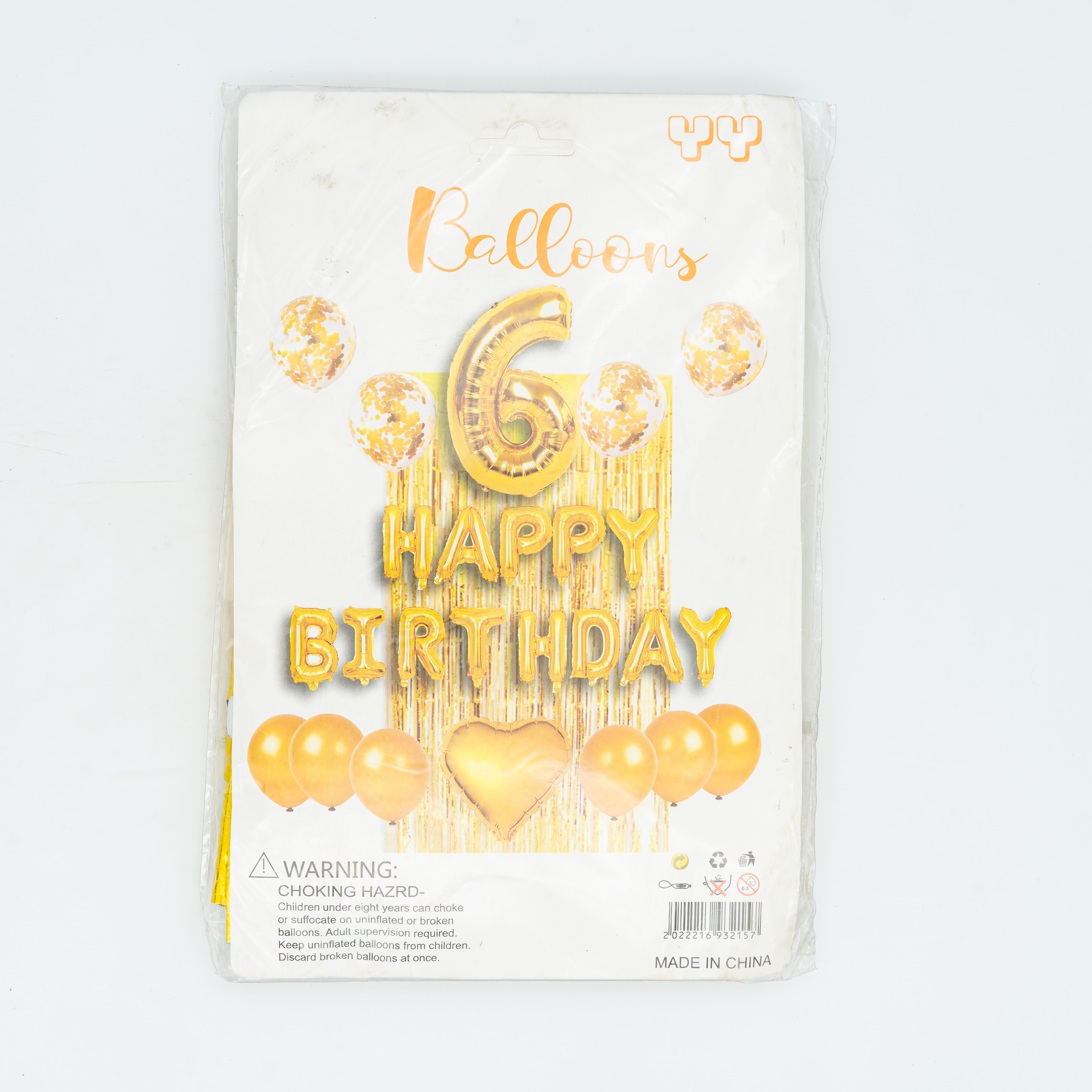 Premium Birthday Banner (Golden) Party Items MRP 1000