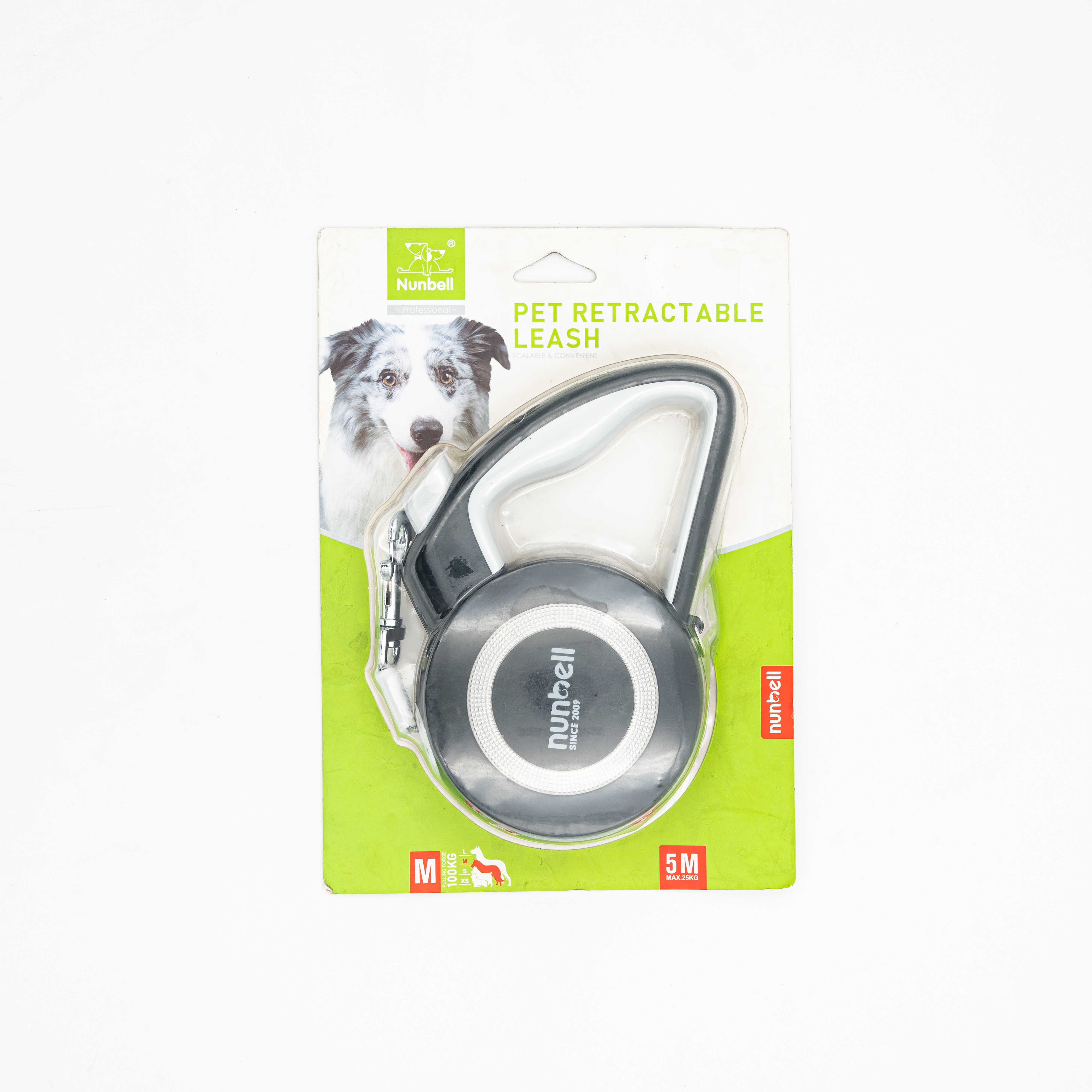 Nunbell Dog Belt with Handle 5 Meter For Medium Size Dog Max 25kg- (White) Pet Accessories 25kg MRP 1244