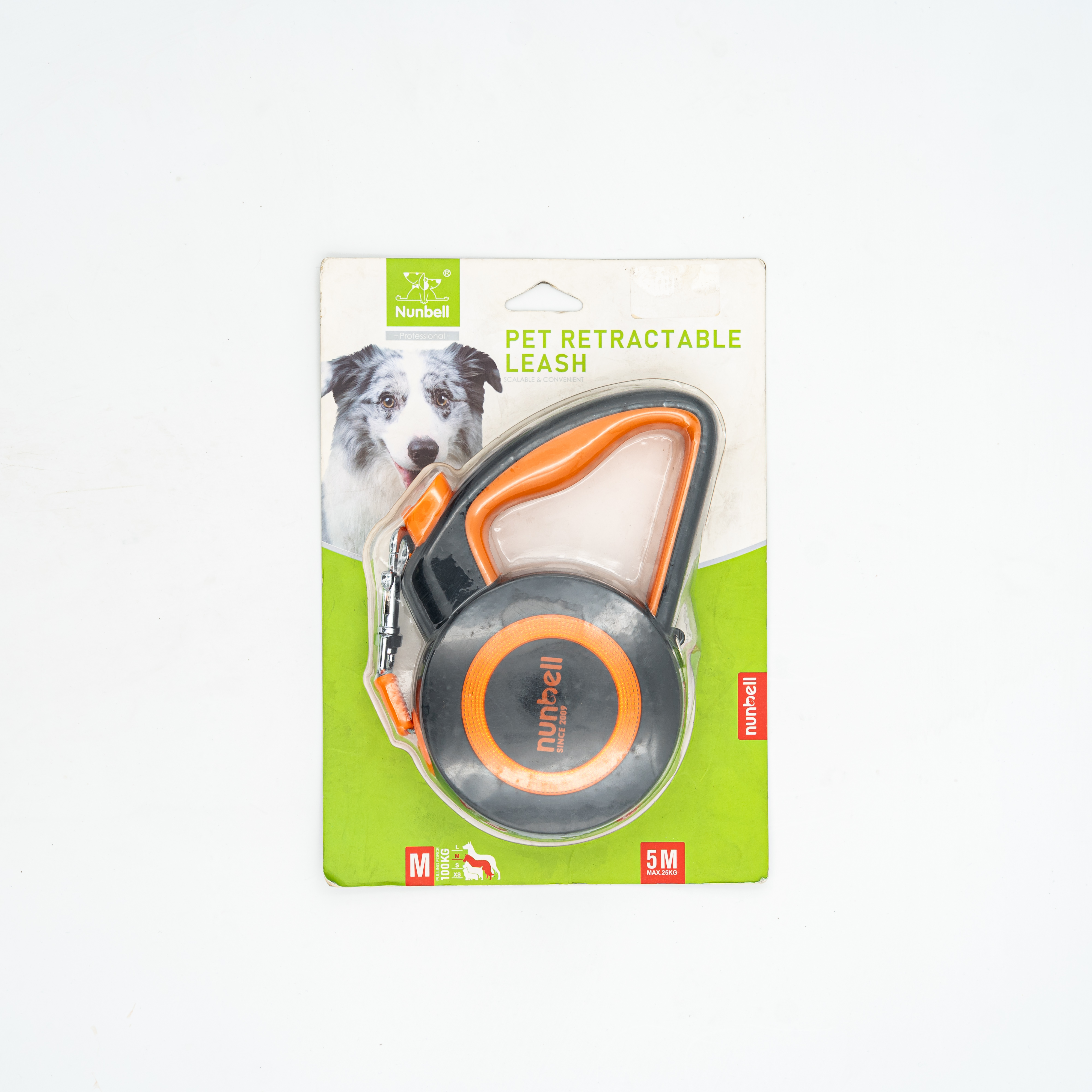 Nunbell Dog Belt with Handle 5 Meter For Medium Size Dog Max 25kg- (Orange) Pet Accessories 25kg MRP 1244