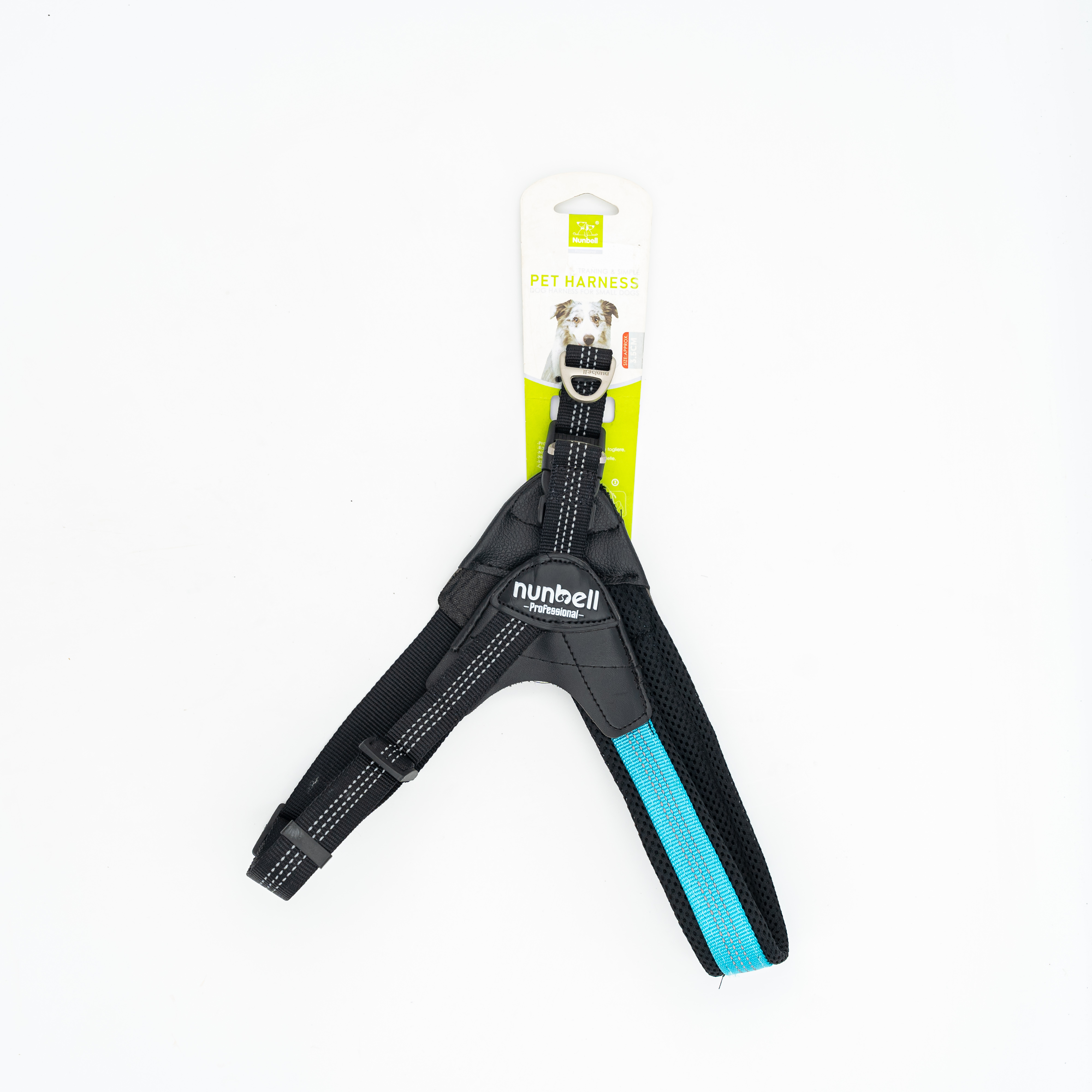 Nunbell Dog Belt Harness Size Approx. 3.5cm (Blue) Pet Accessories MRP 747