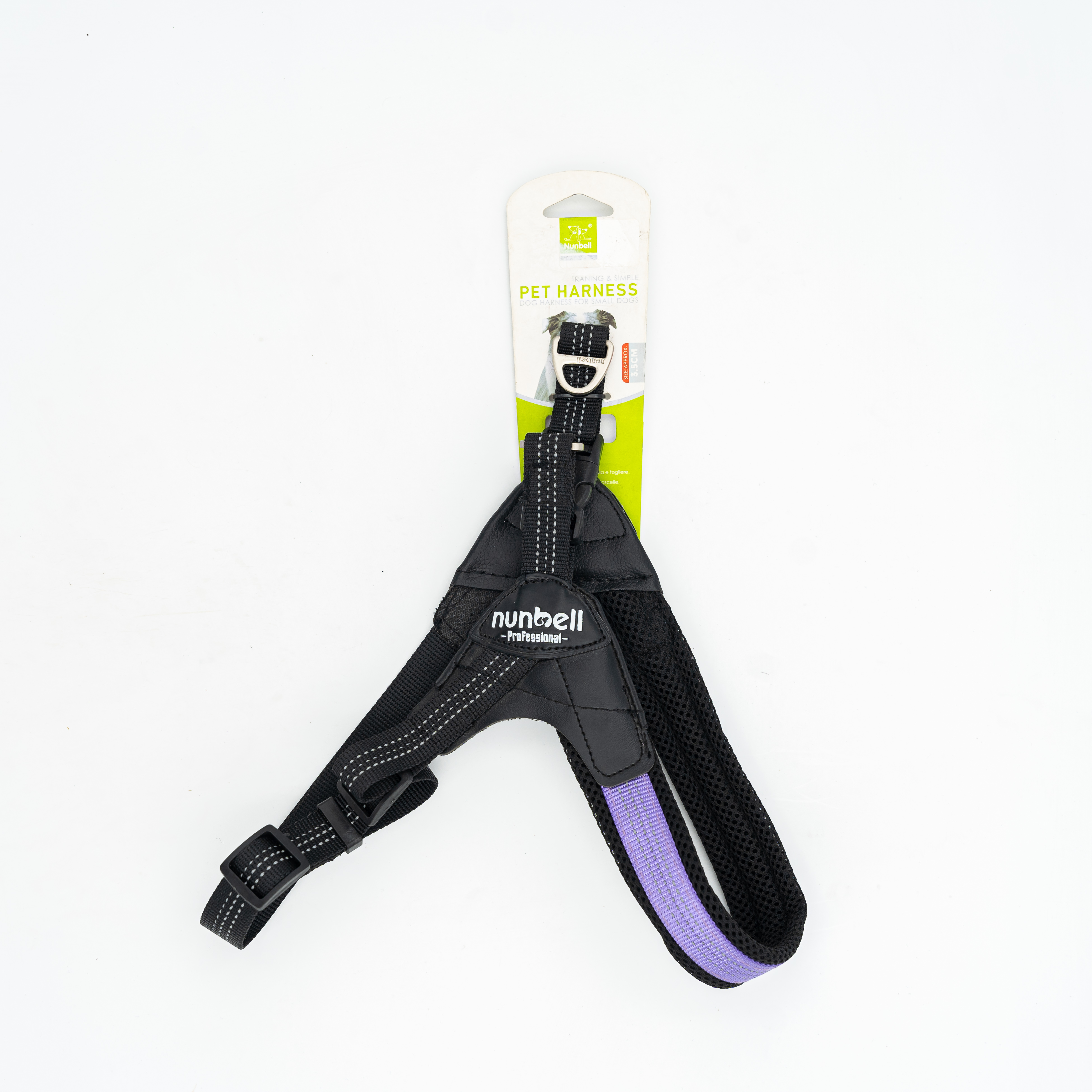 Nunbell Dog Belt Harness Size Approx. 3.5cm (Purple) Pet Accessories MRP 747