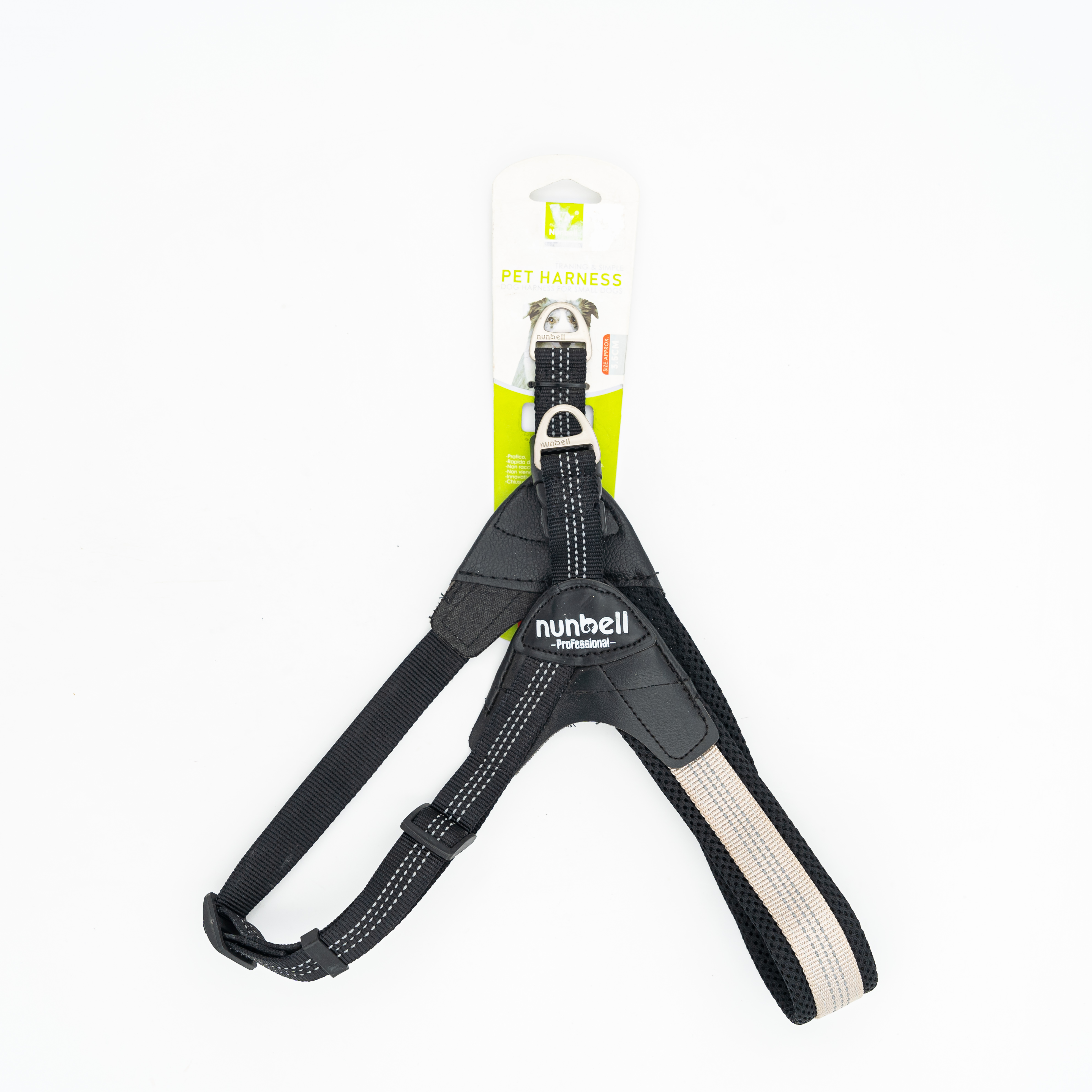 Nunbell Dog Belt Harness Size Approx. 3.5cm (White) Pet Accessories MRP 747