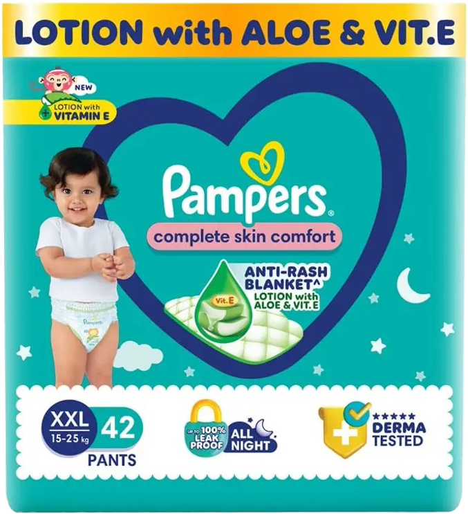 Pampers All Round Protection Diaper Pants - XXL Size MRP 2318