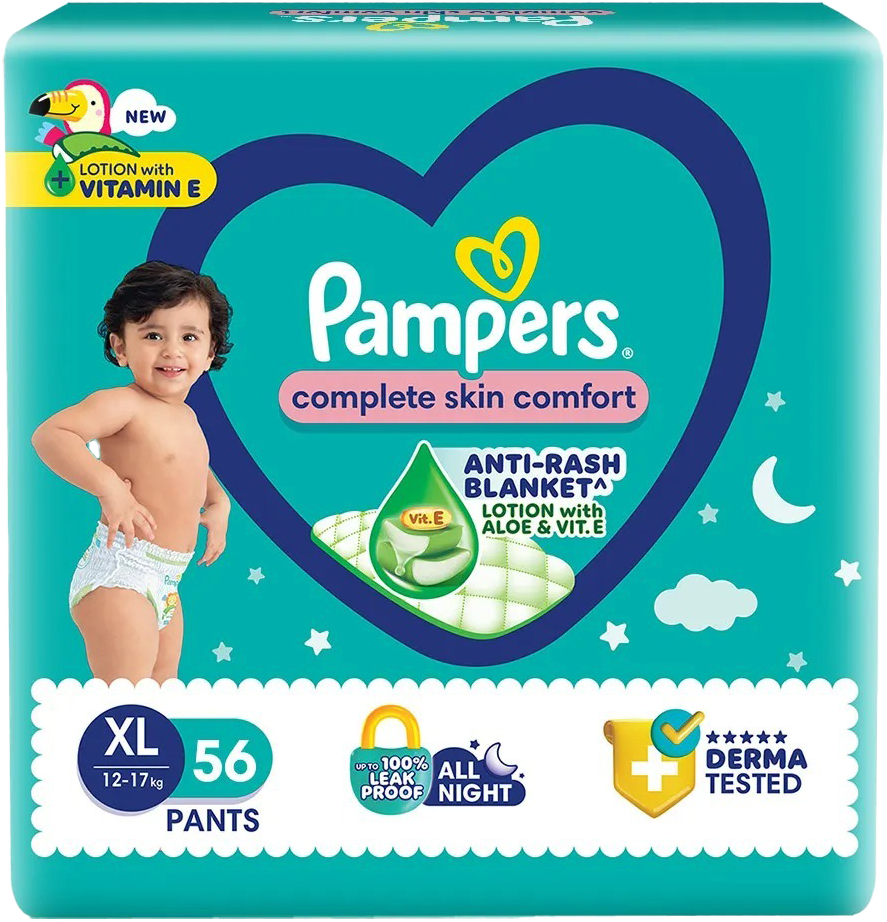 Pampers Diapers Baby Pants - XL Size  MRP 2318