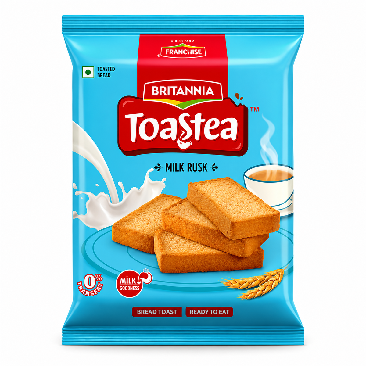 Britannia Milk Rusk 620g MRP 370