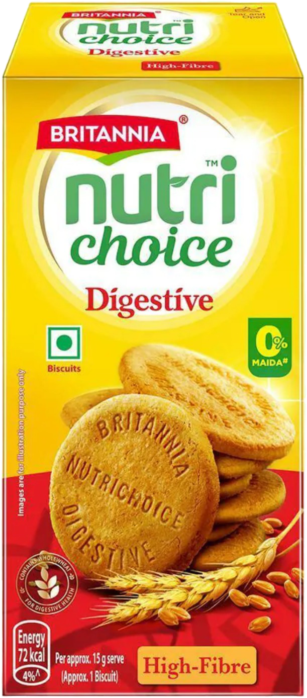 Britannia Nurti Choice Digestive Biscuit 500g MRP 250