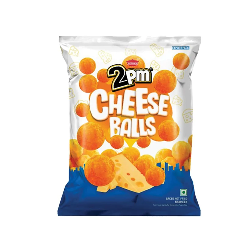 2pm  Cheese Balls 60g MRP 50