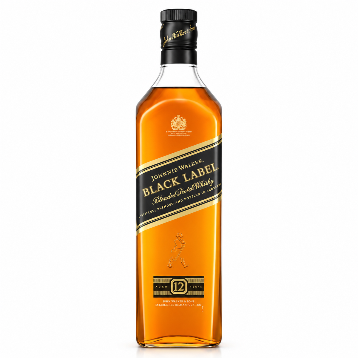 Johnnie Walker Black Label Blended Scotch Whisky 750ml MRP 6800