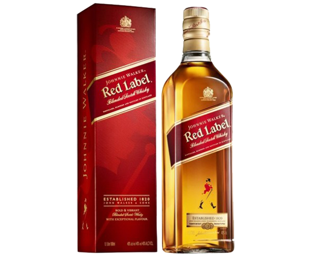 Johnnie Walker Red Label Whiskey 750mL MRP 5400