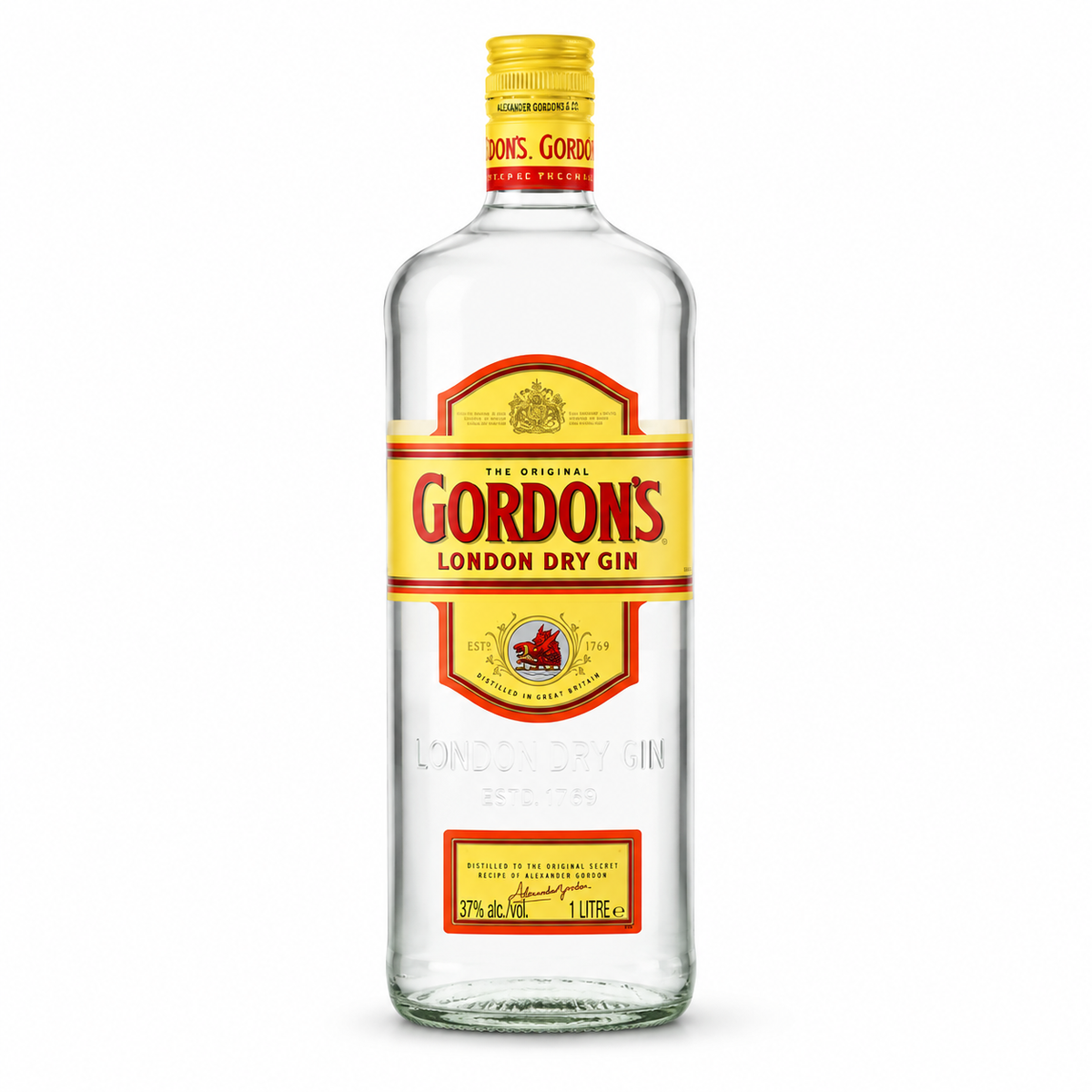 Gordon's London Dry Gin 1000ml MRP 6750