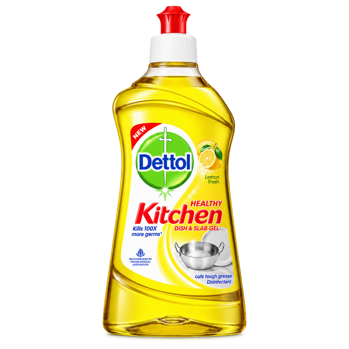 Dettol Kitchen Gel Liquid Dish Wash 200ml MRP 116