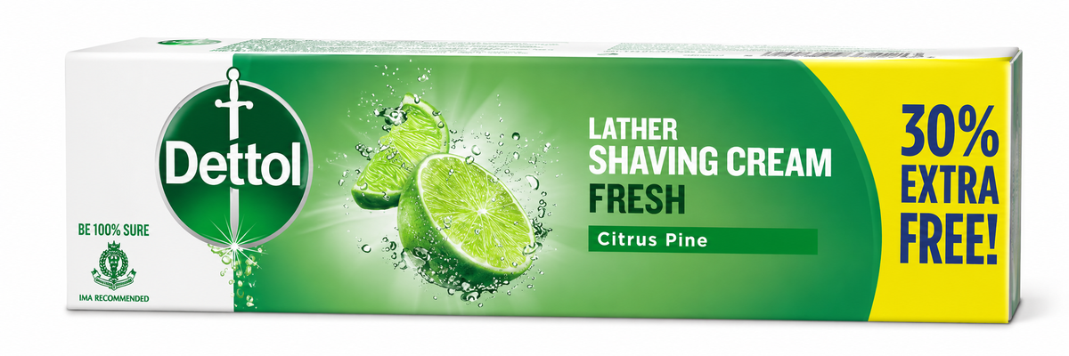 Dettol Fresh Shaving Creams 60g MRP 149