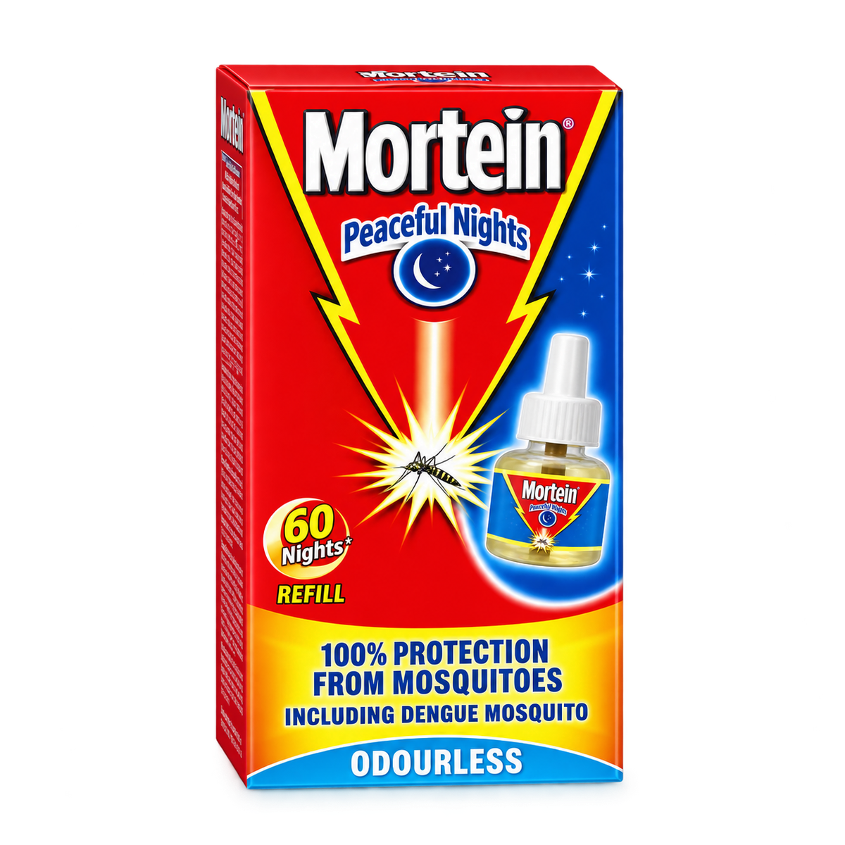 Mortein Peaceful Nights LED Liquid Mosquito Repellent Refill 45ml MRP 136