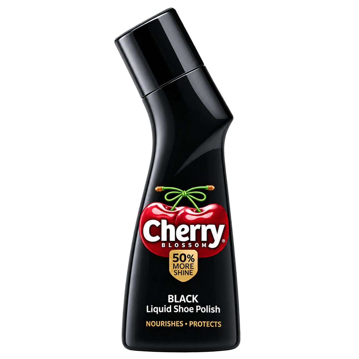 Cherry Blossom Black Liquid Shoe Polish 75ml MRP 216