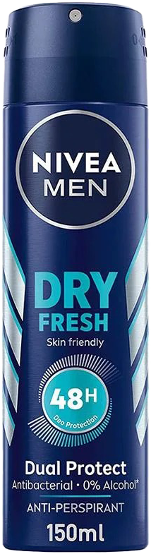Nivea Fresh Male Deo Spray 150ml MRP 425