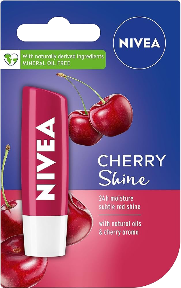 Nivea Cherry Shine Lip Balm 4.8g MRP 375