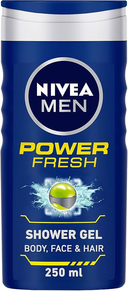 Nivea Men Power Fresh Shower Gel 250ml MRP 425