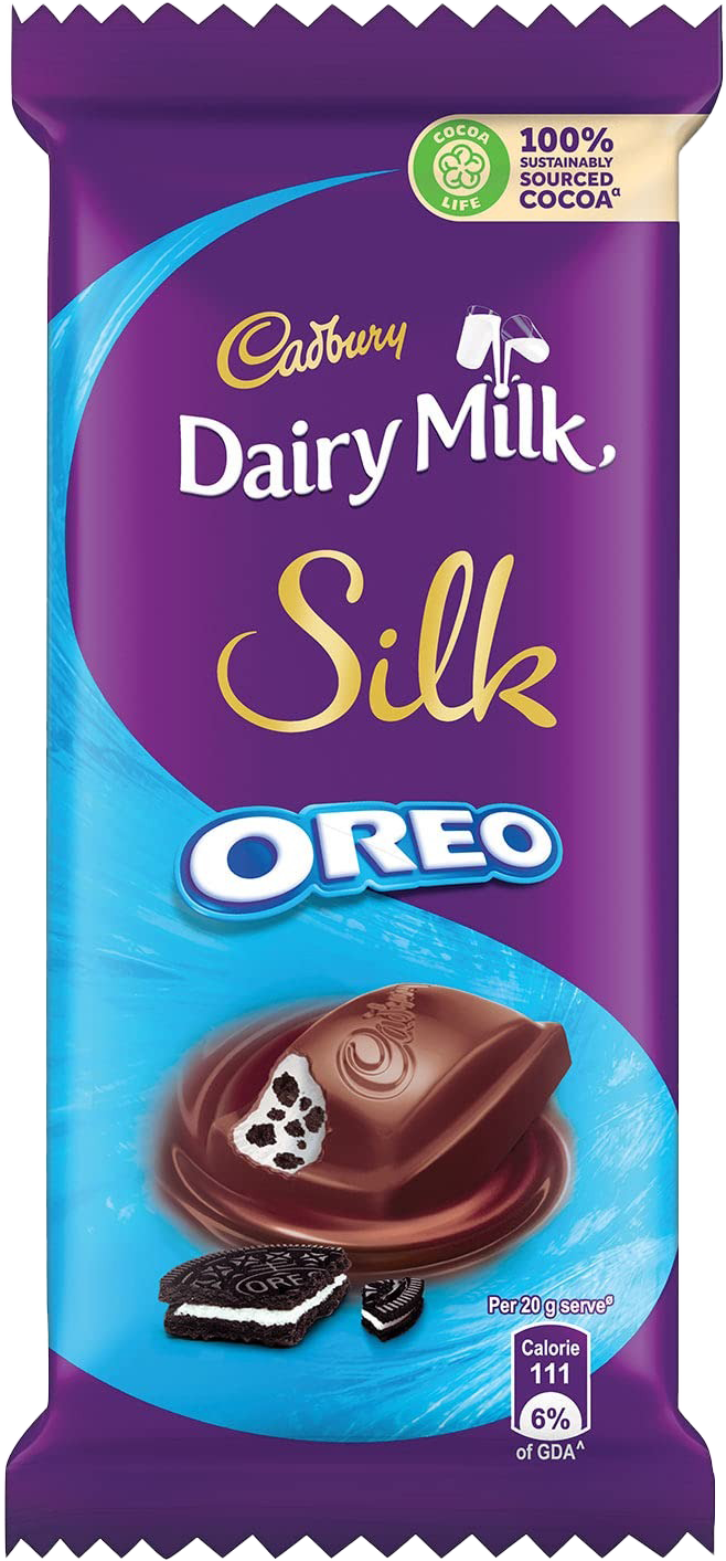 Cadbury Dairy Milk Silk Oreo Chocolate Bar 130g MRP 390