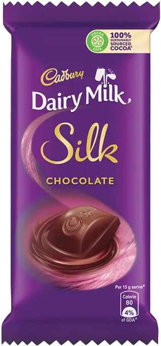 Cadbury Dairy Milk Silk Original Chocolate Bar 150g MRP 460
