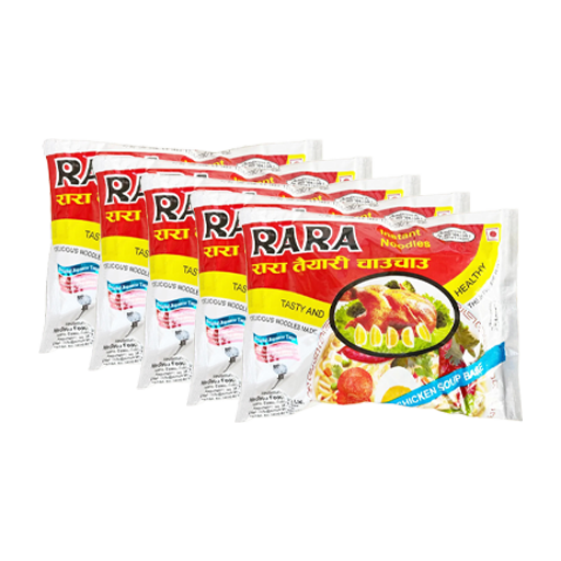 Rara Chicken Instant Noodles (60g x Pack Of 5) MRP 100