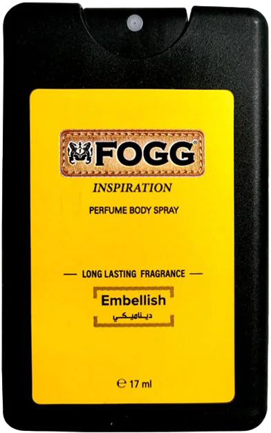 Fogg Embellish Pocket Perfume 17ml MRP 100