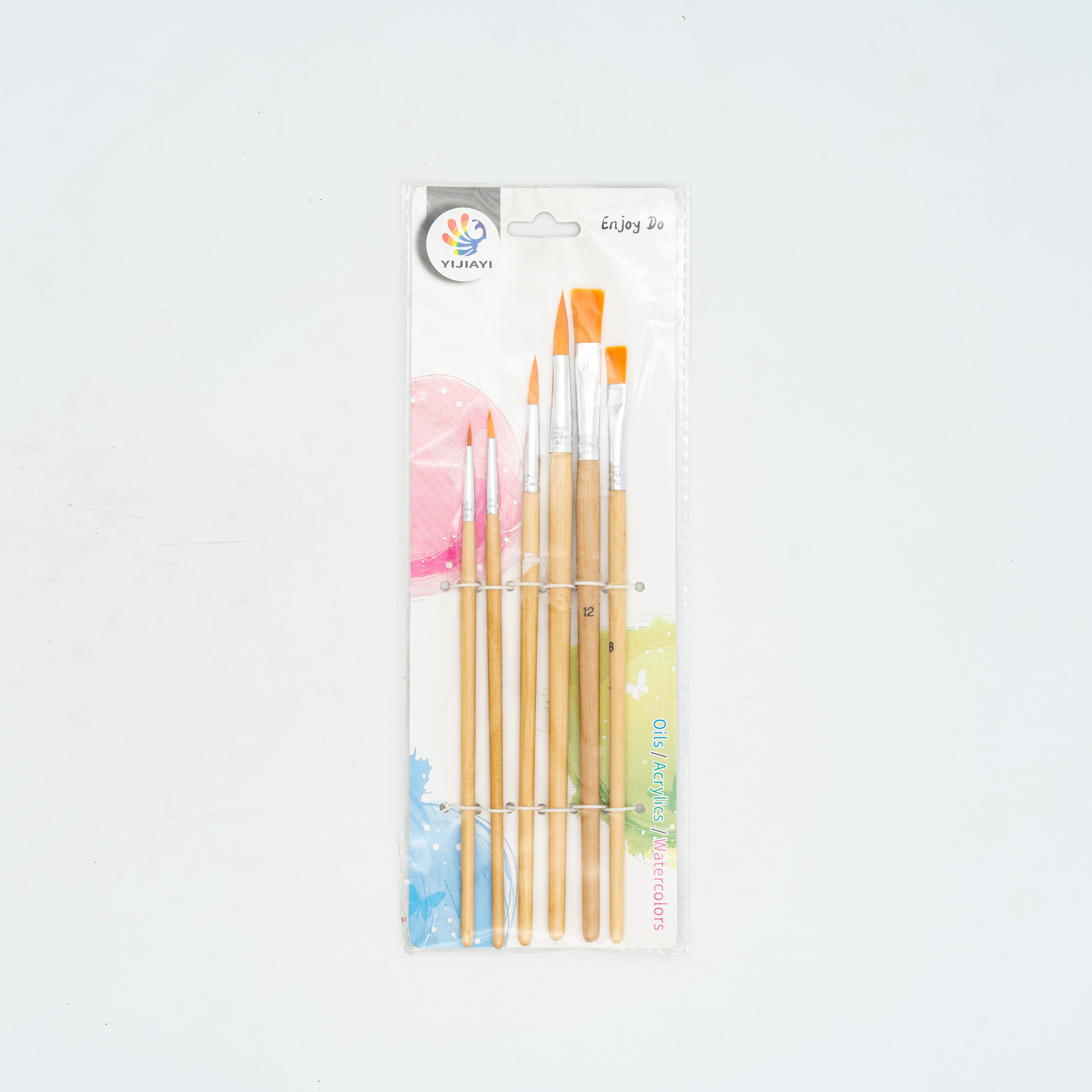 Cream Color Set Paint Brush 6pcs MRP 170