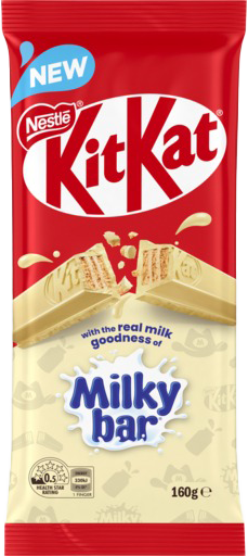 Kit Kat White Chocolate Bar 160g MRP 190