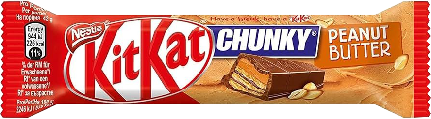 Kit Kat Chunky Peanut Butter Chocolate Bar 42g MRP 140