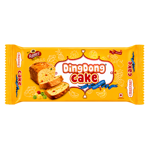 Dingdong Fruit Cake 55g MRP 40