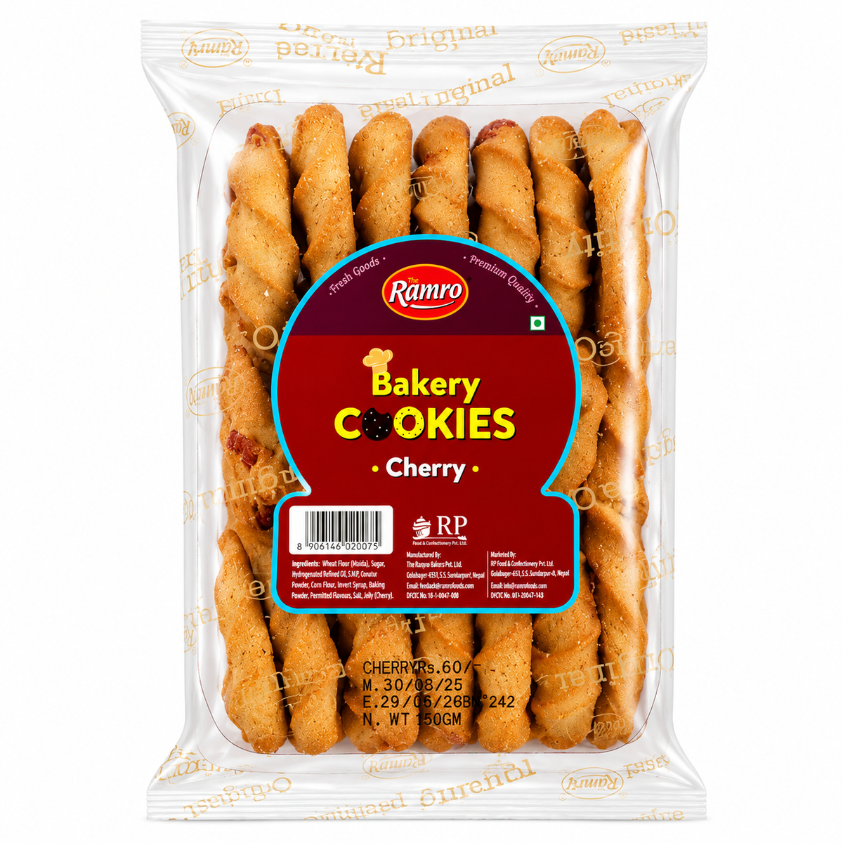 Ramro Cherry Cookies 130g MRP 50