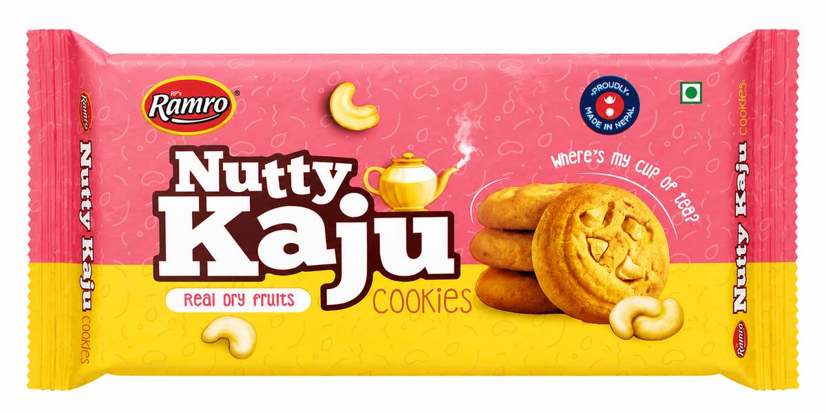 Ramro Nutty Kaju Cookies 120g MRP 50
