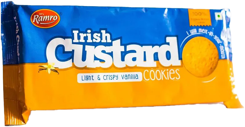 Ramro Irish Custard Cookies 120g MRP 50