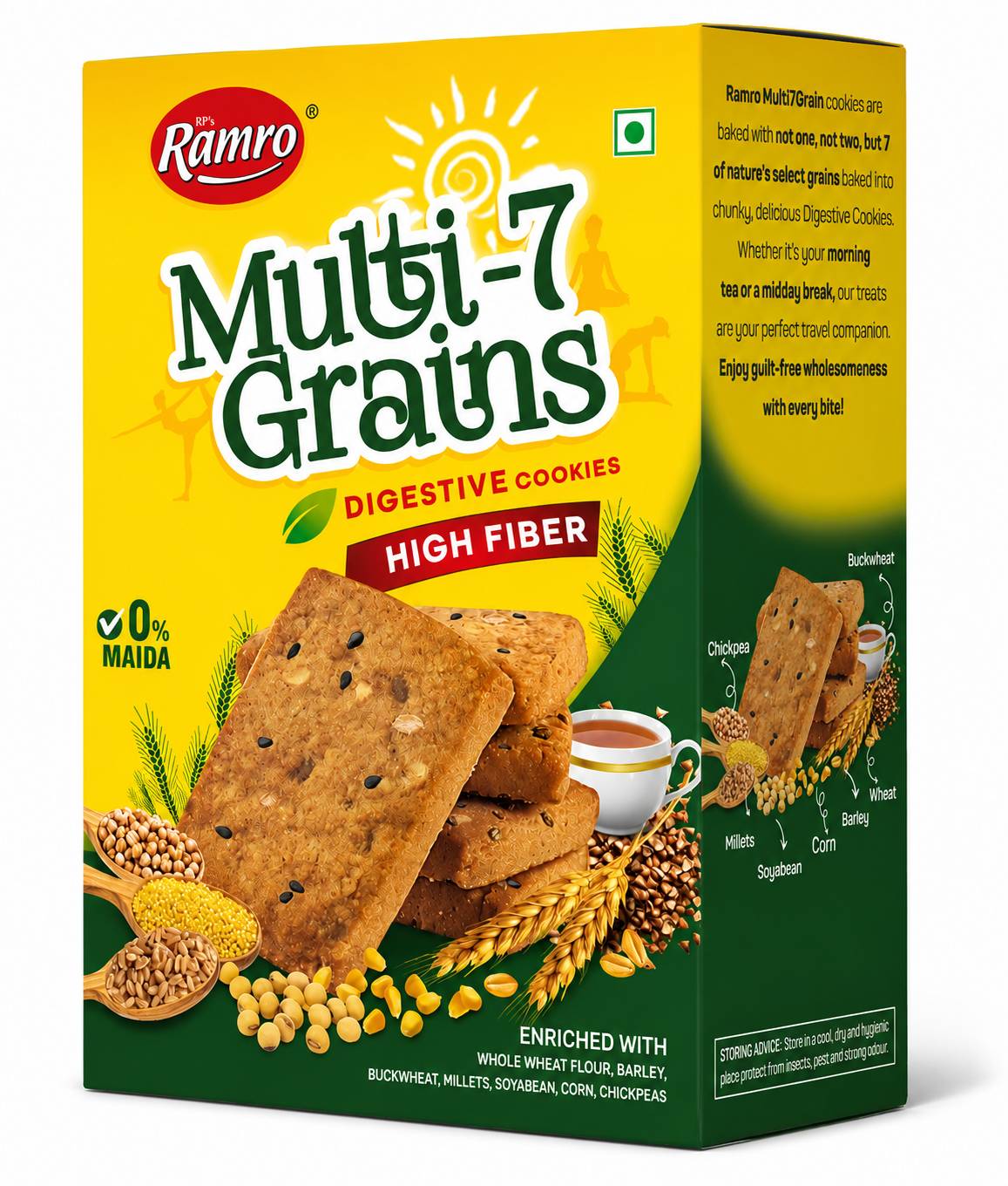 Ramro Multigrain Digestive Cookies 200g MRP 150