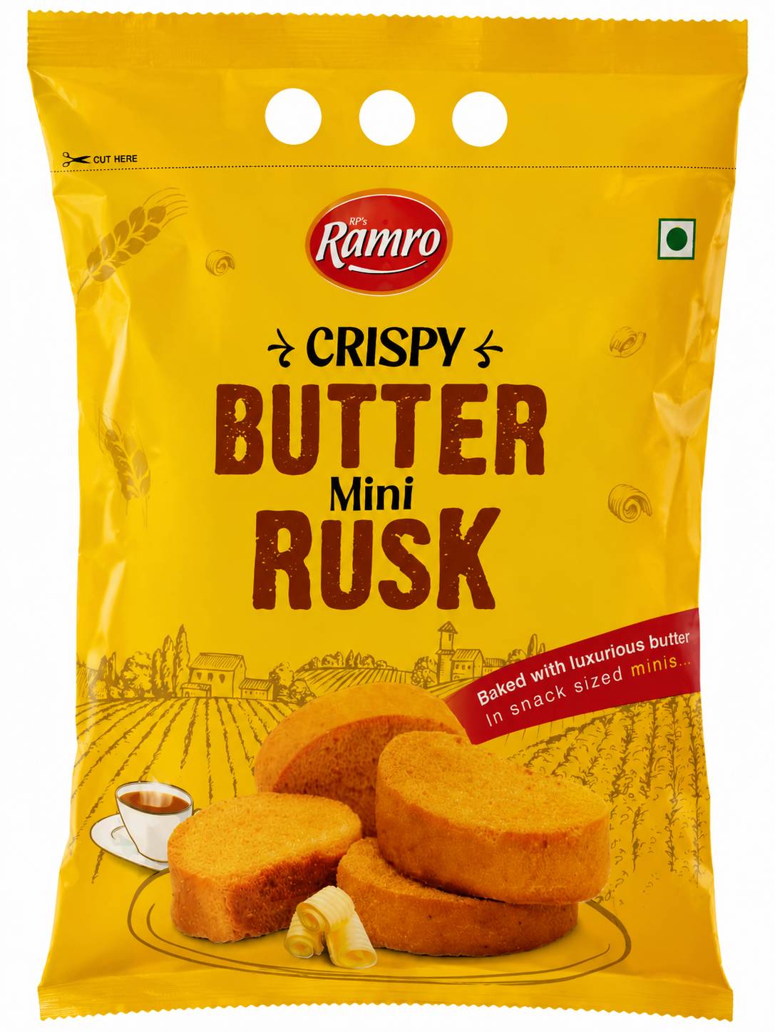 Sitara Gold Elaichi Rusk 100g MRP 30