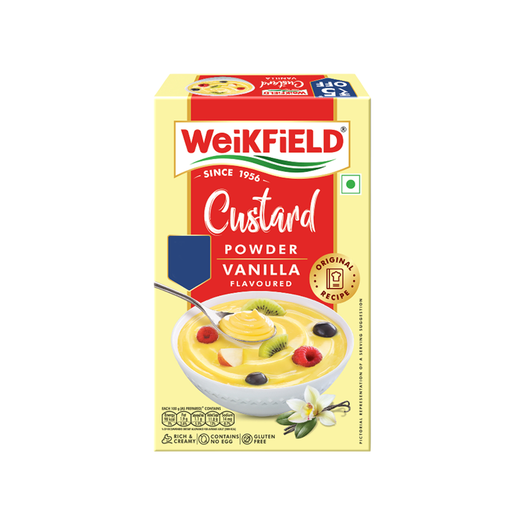 Weikfield Vanilla Custard Powder 100g MRP 68