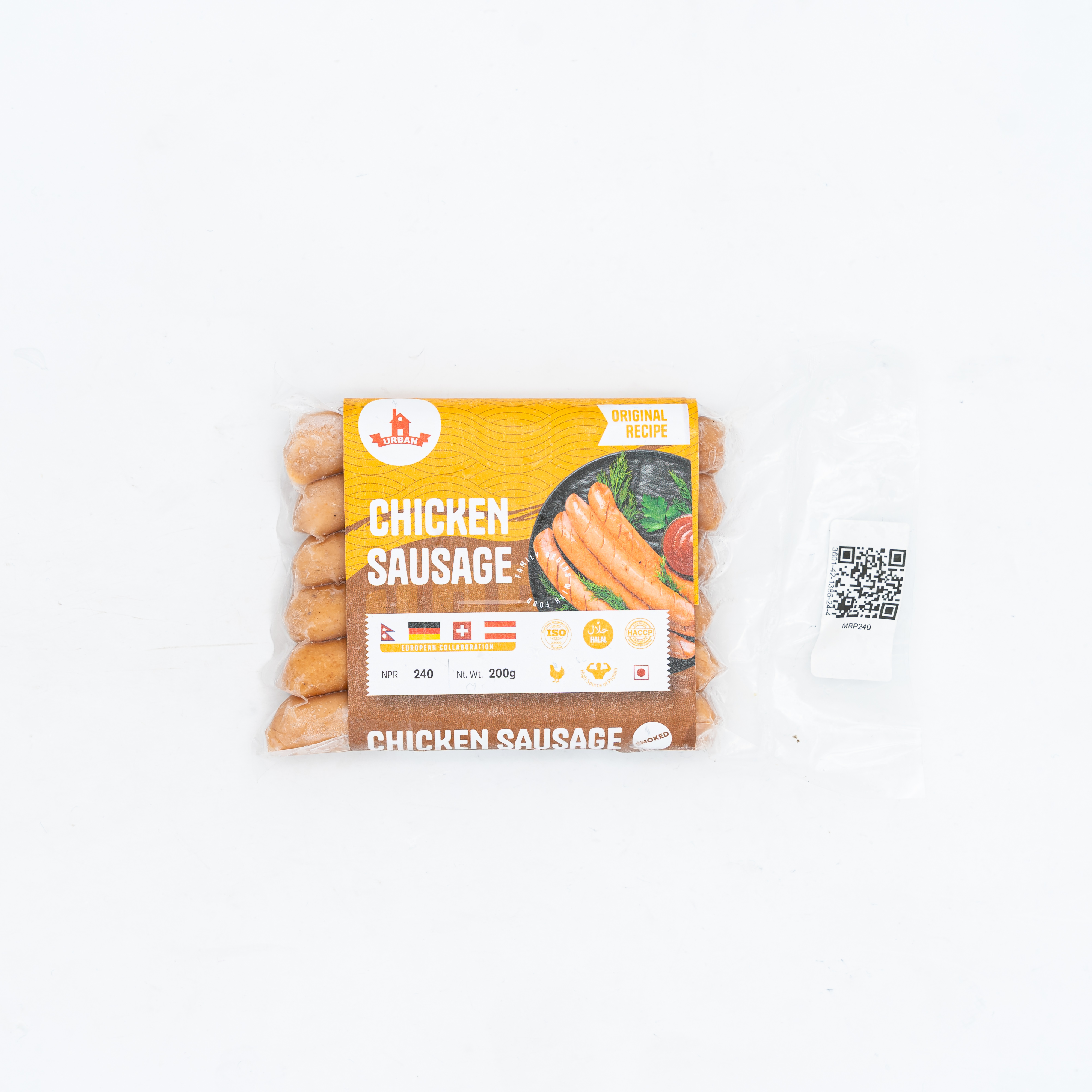 URBAN Sausages Chicken Sausage (Original Recipe) 200g