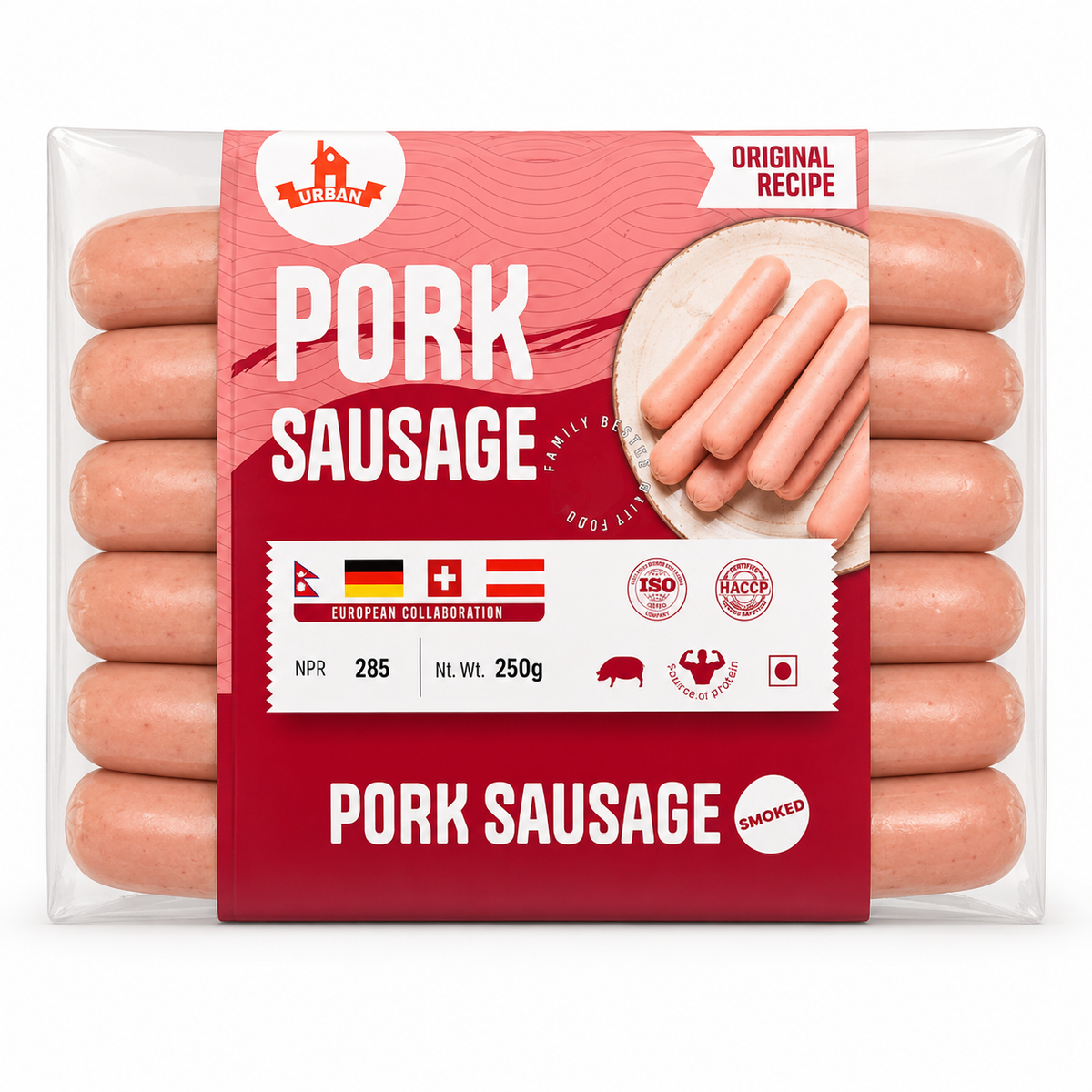 Urban Pork Sausage (Original) 250g MRP 285