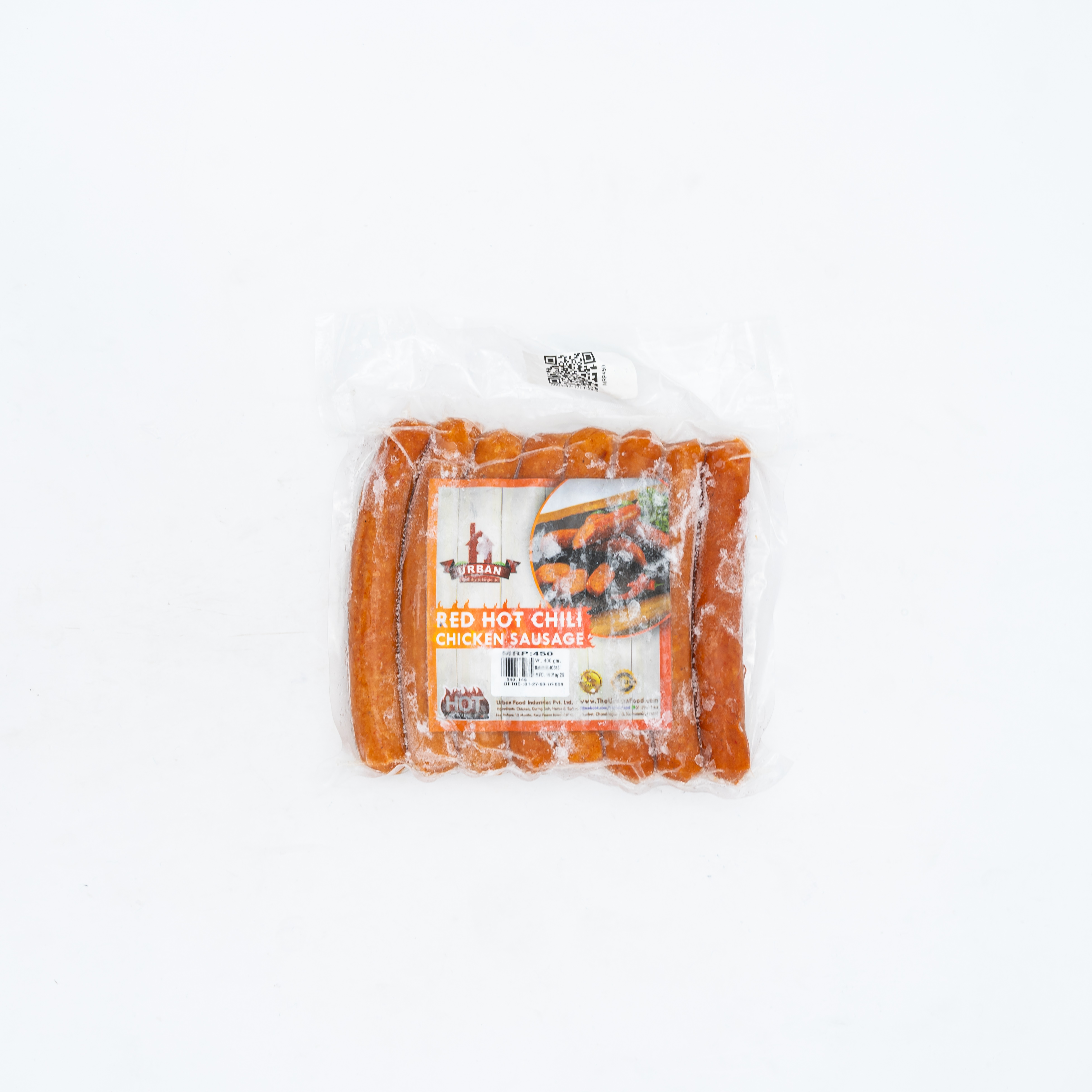 URBAN Sausages Red Hot Chili Chicken Sausage 400g