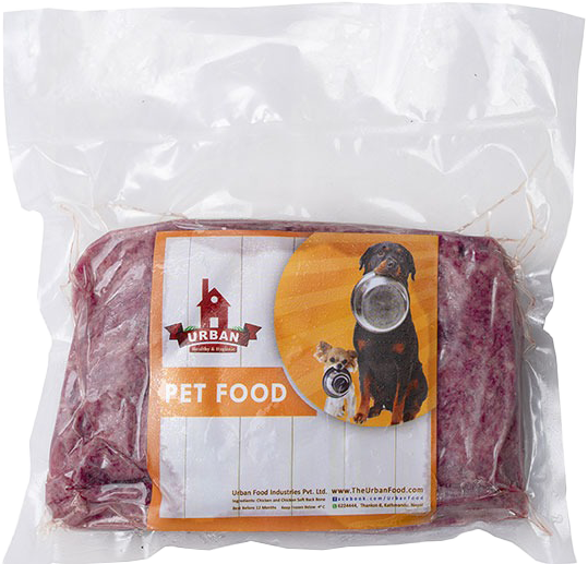 Urban Non-veg Frozen Pet Food 500g MRP 195