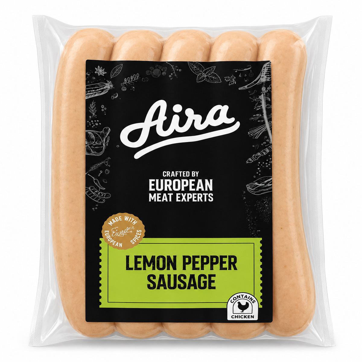 Aira Lemon Pepper Sausages 400g MRP 595